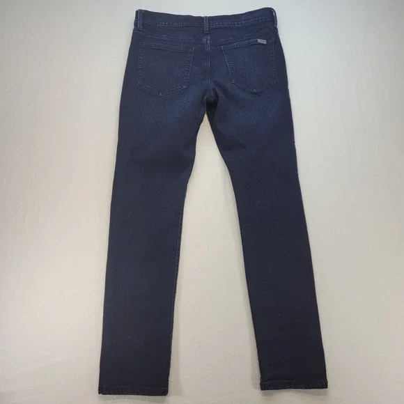 Joe's Jeans Mens 34x33 Blue The Slim Fit Straight Leg Stretch Dark Wash Denim - Picture 3 of 12
